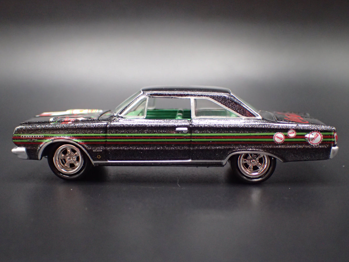 1967 67 PLYMOUTH GTX COCA COLA COKE 1/64 SCALE DIECAST MODEL CAR