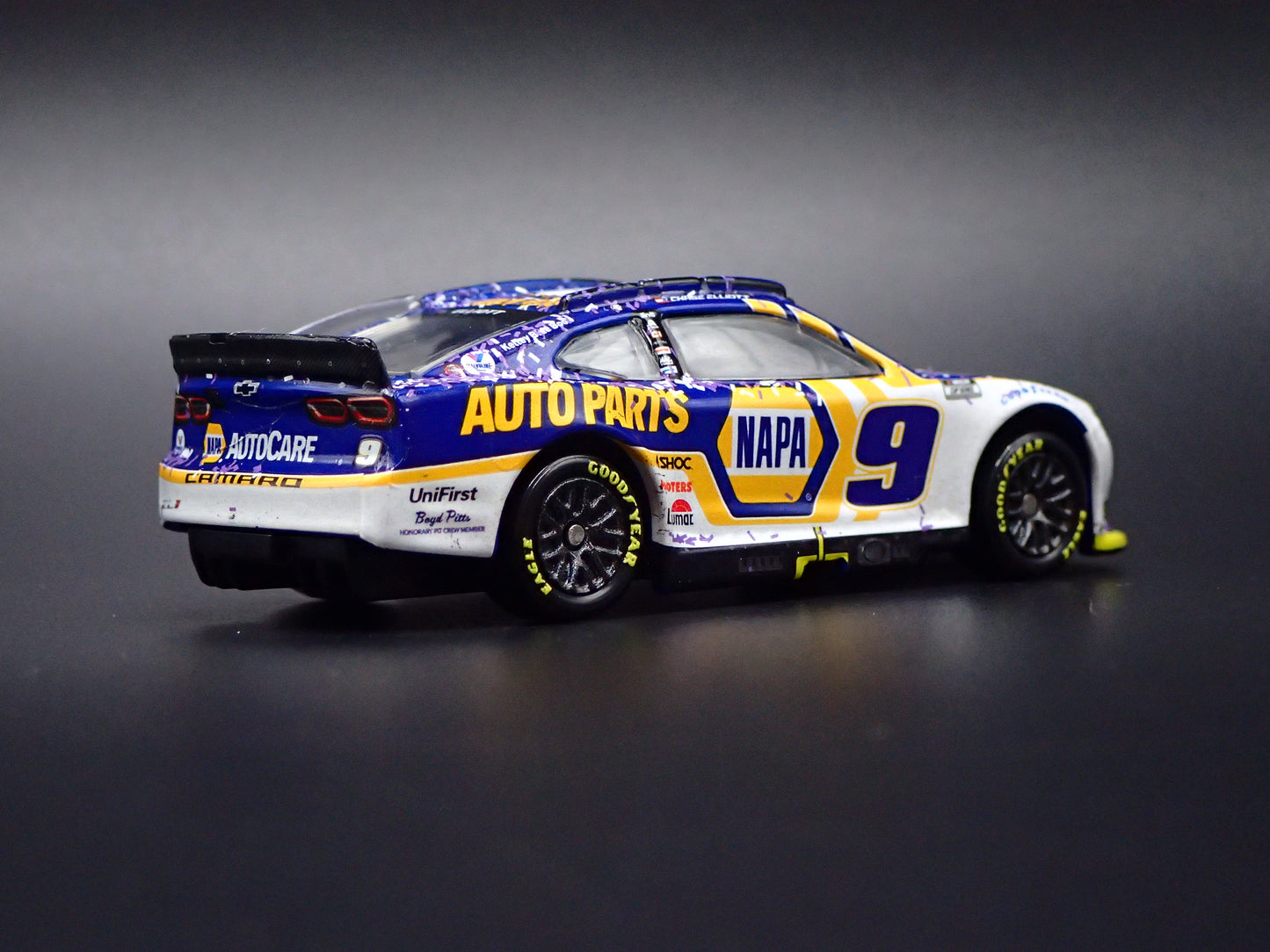 2022 CHEVY CAMARO ZL1 9 CHASE ELLIOTT NAPA NASCAR WIN 1:64 SCALE DIECAST CAR