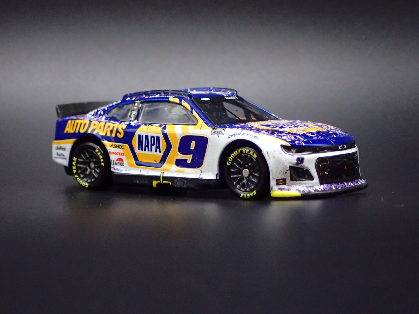 2022 CHEVY CAMARO ZL1 9 CHASE ELLIOTT NAPA NASCAR WIN 1:64 SCALE DIECAST CAR