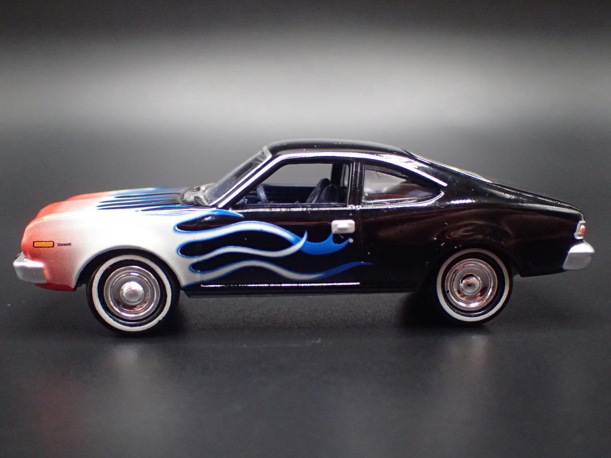 1974 74 AMC HORNET BLACK 1:64 SCALE COLLECTIBLE DIORAMA DIECAST MODEL CAR
