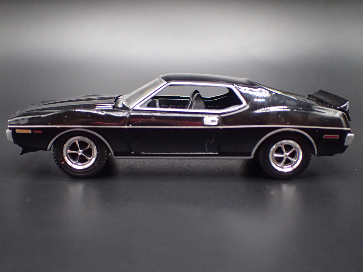 1973 73 AMC JAVELIN AMX BLACK 1:64 SCALE COLLECTIBLE DIECAST MODEL CAR
