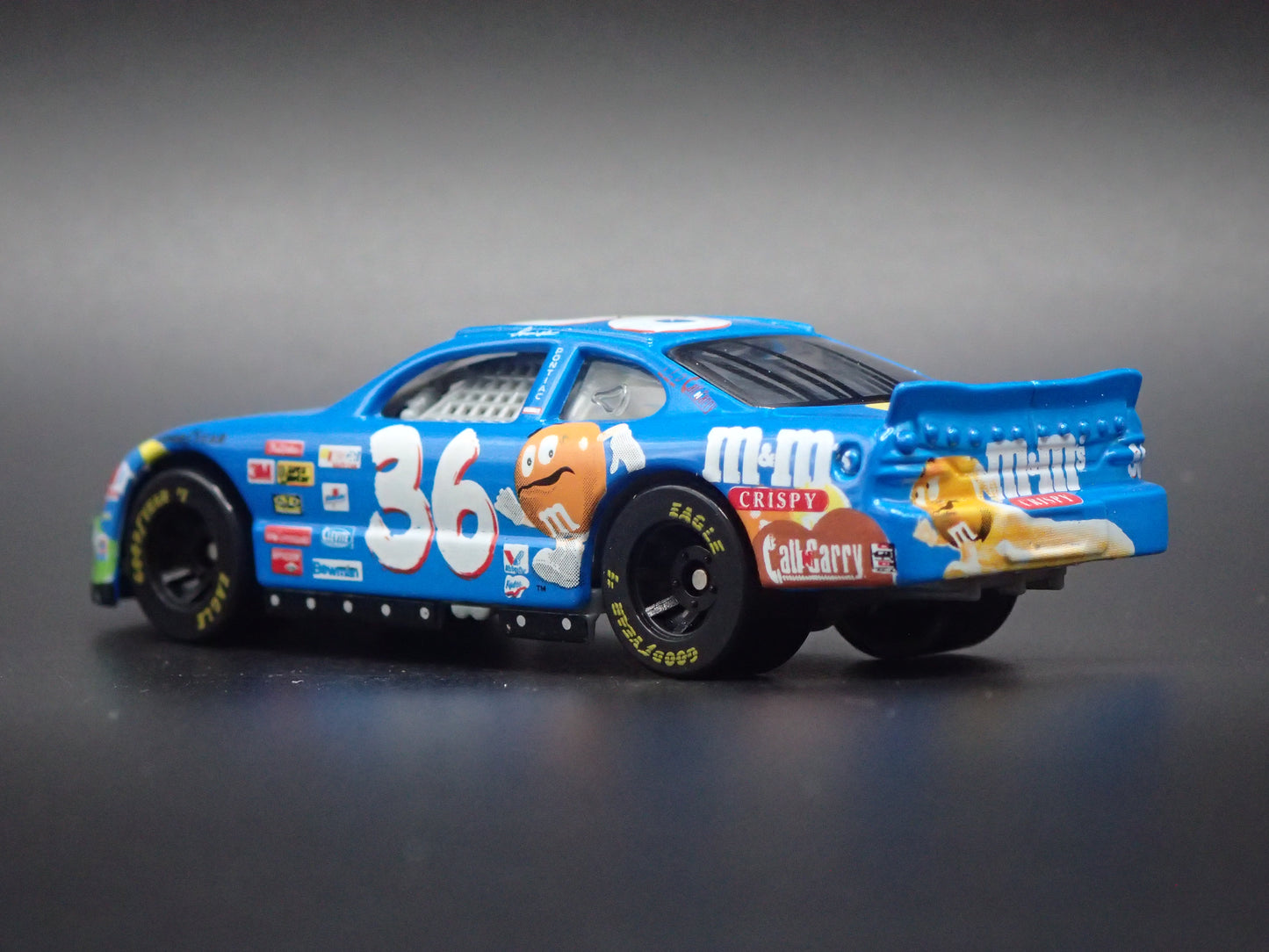 1999 99 PONTIAC GRAND PRIX 36 ERNIE ERVIN M&M NASCAR 1:64 DIECAST MODEL CAR