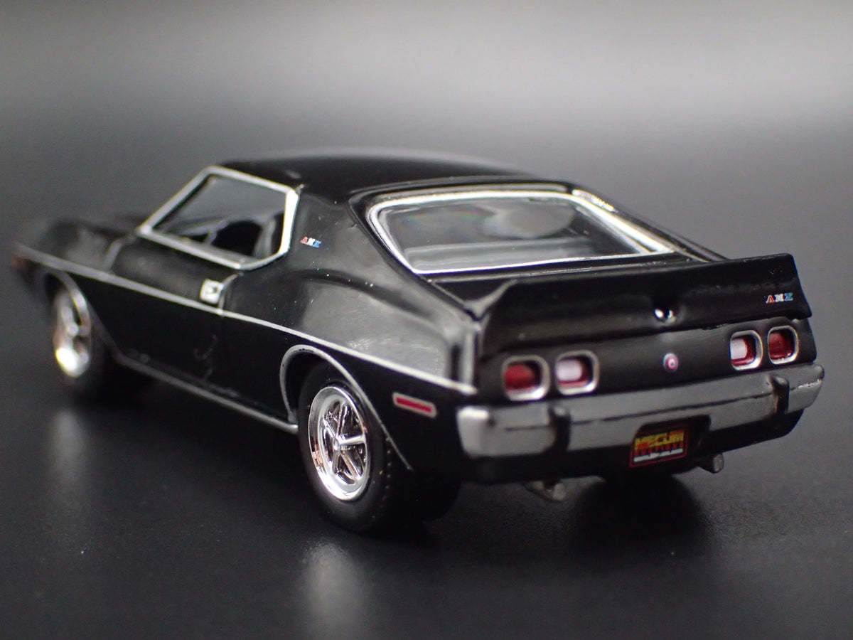 1973 73 AMC JAVELIN AMX BLACK 1:64 SCALE COLLECTIBLE DIECAST MODEL CAR