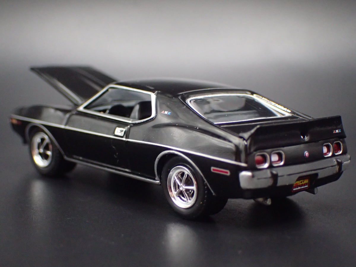 1973 73 AMC JAVELIN AMX BLACK 1:64 SCALE COLLECTIBLE DIECAST MODEL CAR