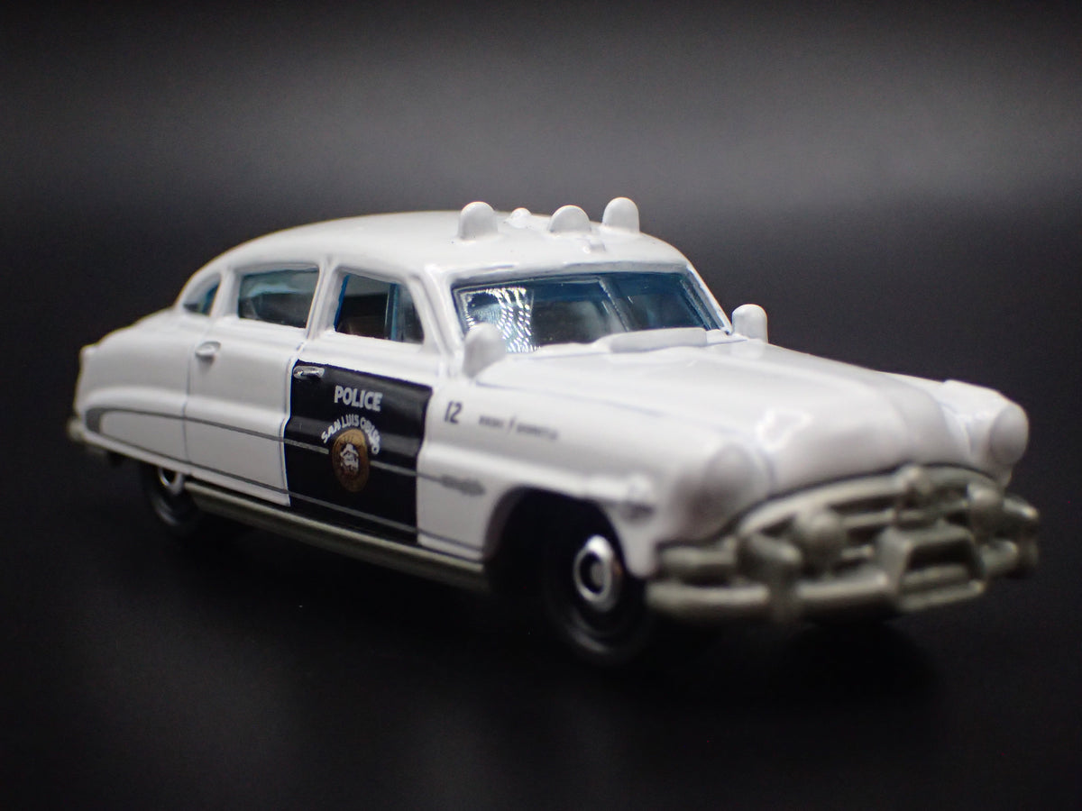1951 51 HUDSON HORNET SAN LUIS OBISBO POLICE CAR 1/64 SCALE DIECAST MODEL CAR