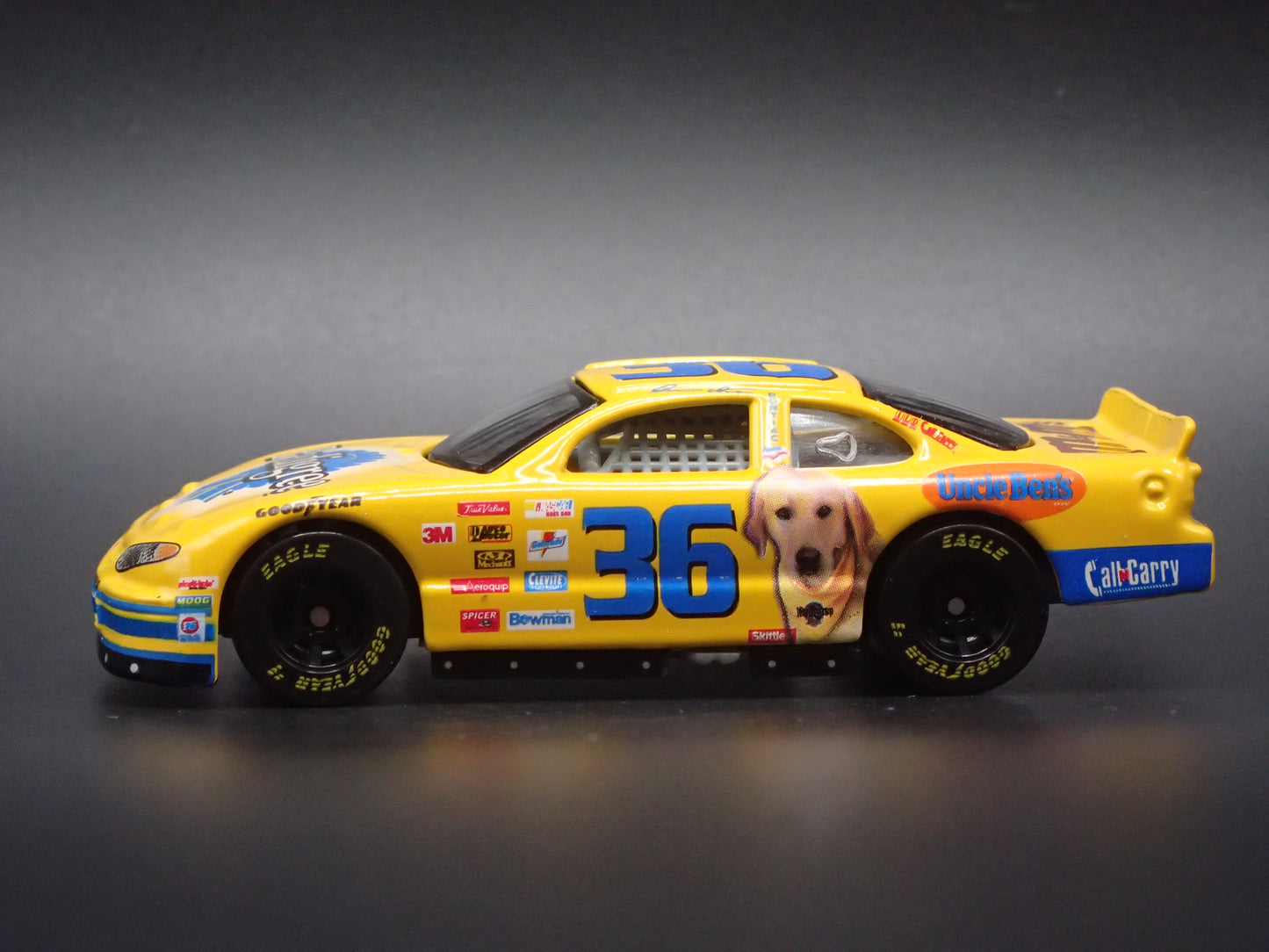 1999 99 PONTIAC GRAND PRIX 36 ERNIE ERVIN PEDIGREE NASCAR 1:64 DIECAST MODEL CAR