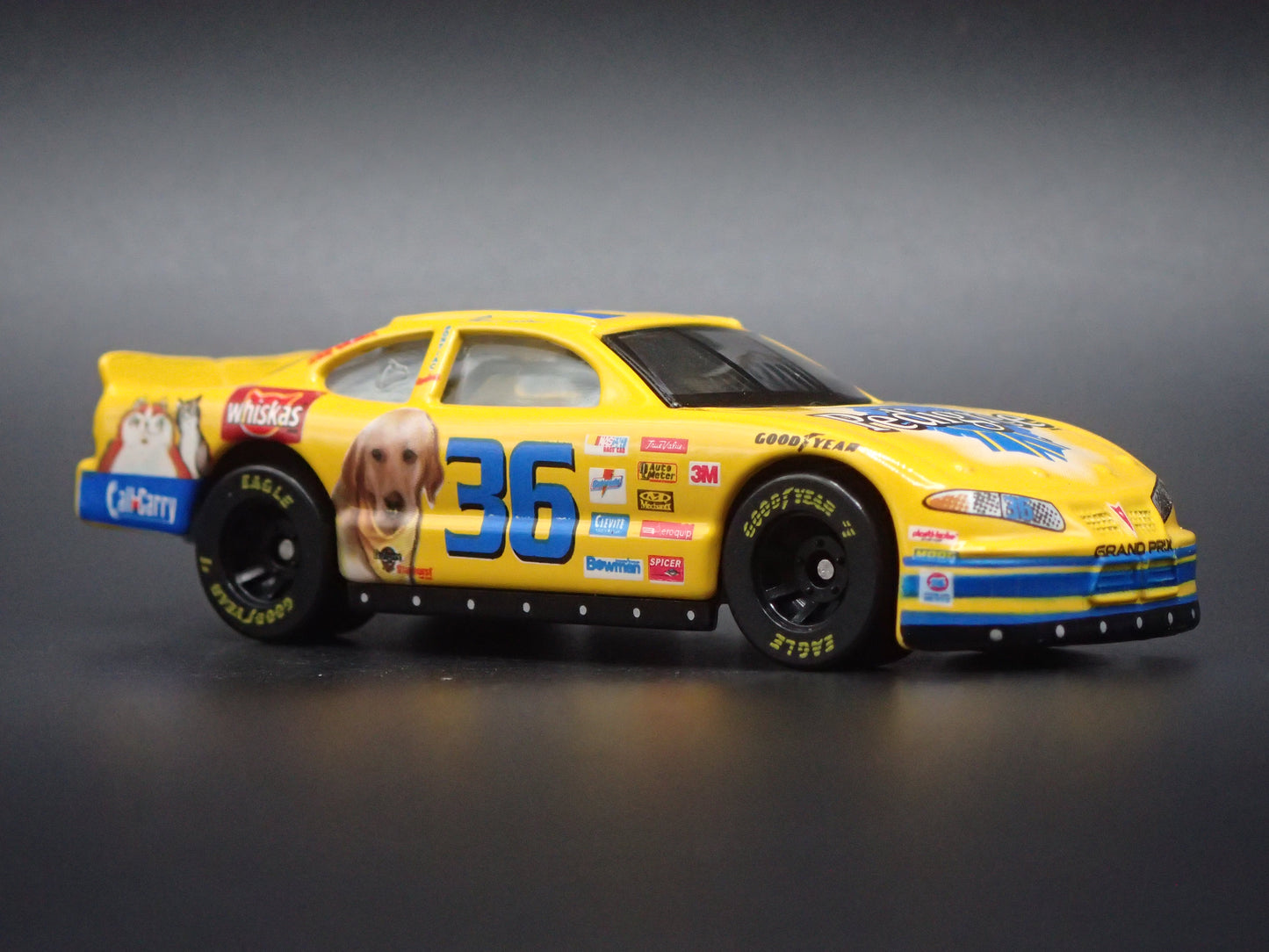 1999 99 PONTIAC GRAND PRIX 36 ERNIE ERVIN PEDIGREE NASCAR 1:64 DIECAST MODEL CAR