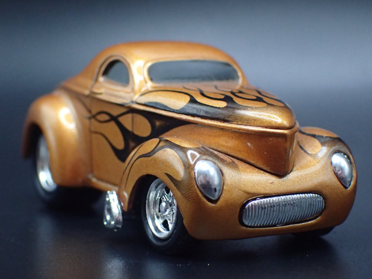 1941 41 WILLYS COUPE BROWN 1:64 SCALE COLLECTIBLE DIECAST MODEL CAR