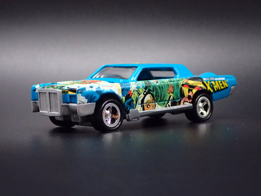 LINCOLN CONTINENTAL CUSTOM XMEN 1:64 SCALE DIORAMA DIECAST MODEL CAR