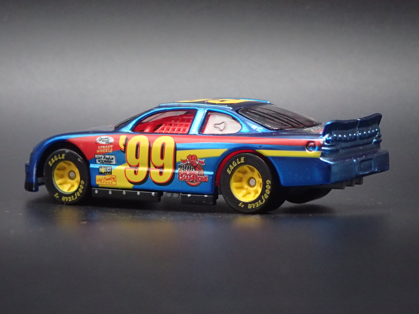 1999 99 PONTIAC GRAND PRIX 99 CHROME ANV NASCAR 1:64 DIECAST MODEL CAR