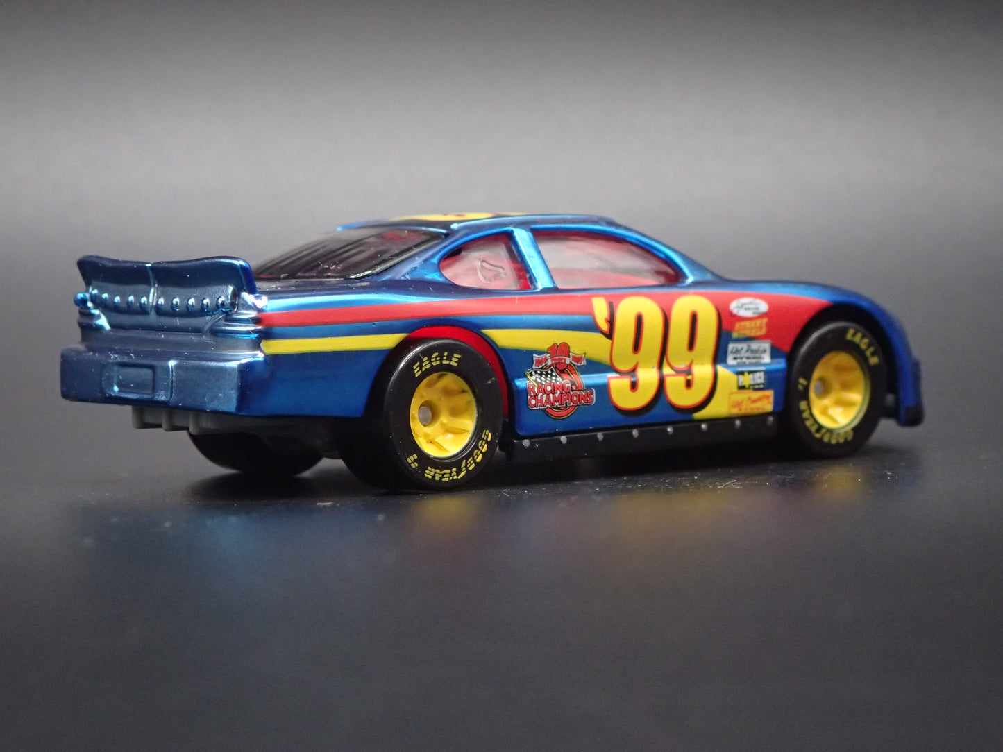 1999 99 PONTIAC GRAND PRIX 99 CHROME ANV NASCAR 1:64 DIECAST MODEL CAR