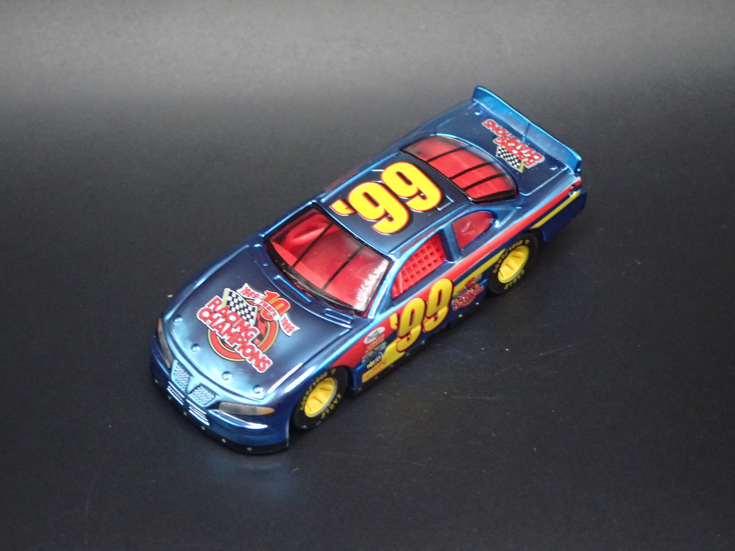 1999 99 PONTIAC GRAND PRIX 99 CHROME ANV NASCAR 1:64 DIECAST MODEL CAR