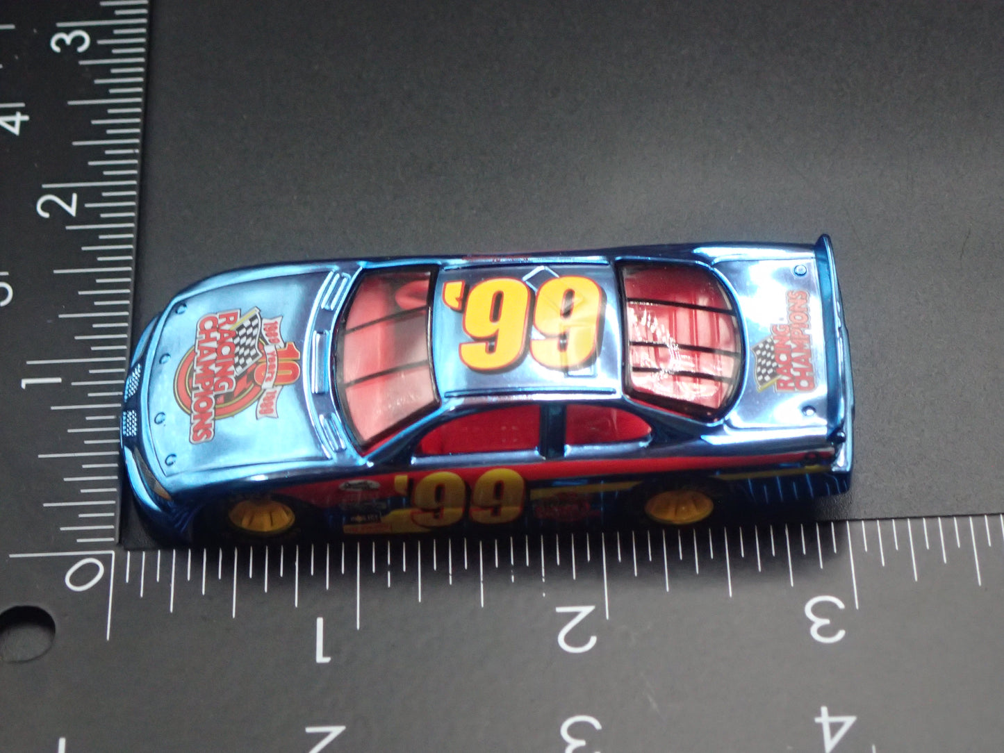 1999 99 PONTIAC GRAND PRIX 99 CHROME ANV NASCAR 1:64 DIECAST MODEL CAR