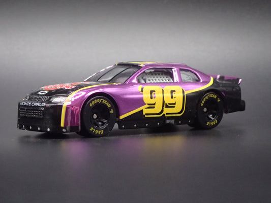 1999 CHEVY CHEVROLET MONTE CARLO 99 CHROME NASCAR 1:64 SCALE DIECAST MODEL CAR