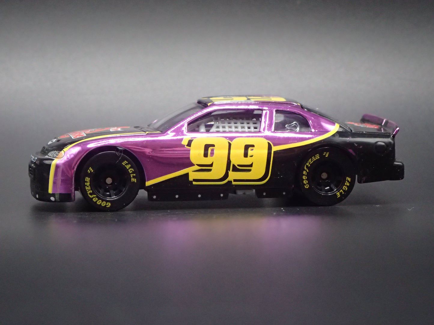 1999 CHEVY CHEVROLET MONTE CARLO 99 CHROME NASCAR 1:64 SCALE DIECAST MODEL CAR