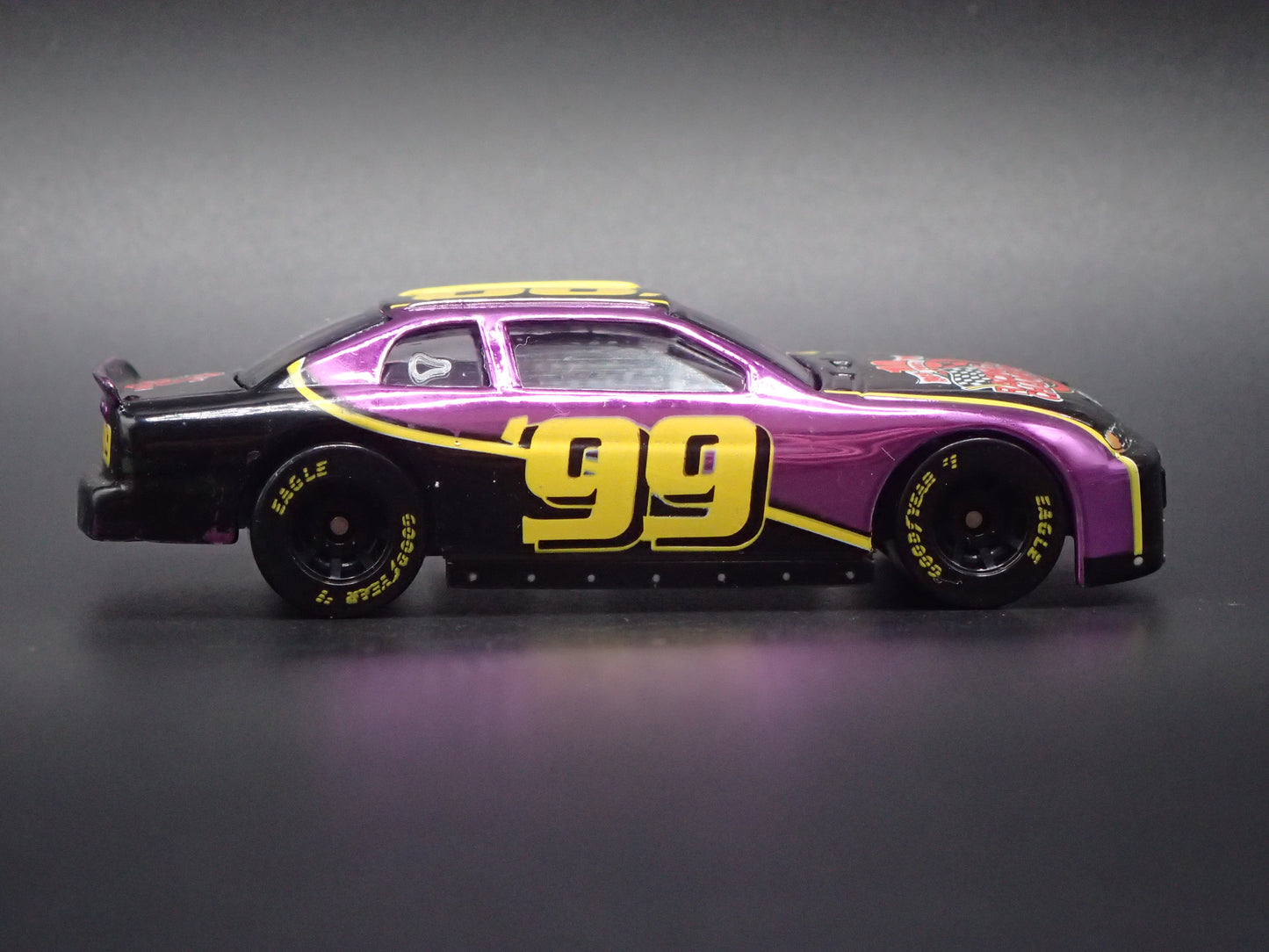1999 CHEVY CHEVROLET MONTE CARLO 99 CHROME NASCAR 1:64 SCALE DIECAST MODEL CAR