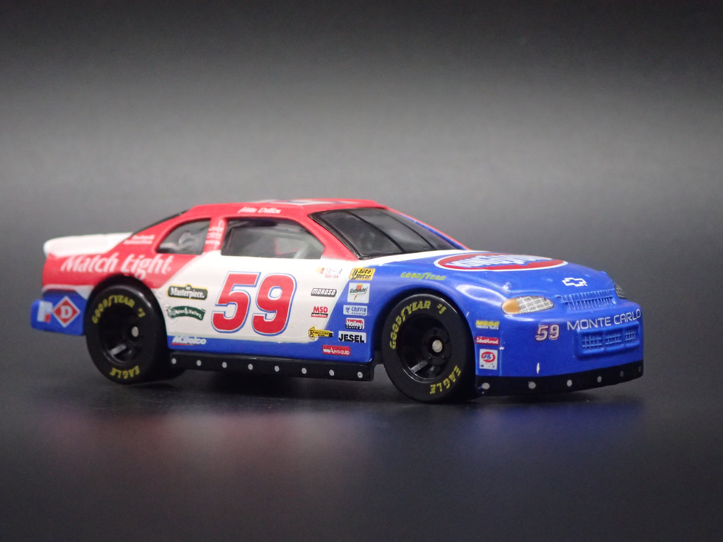 1999 CHEVY CHEVROLET MONTE CARLO 59 MIKE DILLION NASCAR 1:64 SCALE DIECAST MODEL CAR