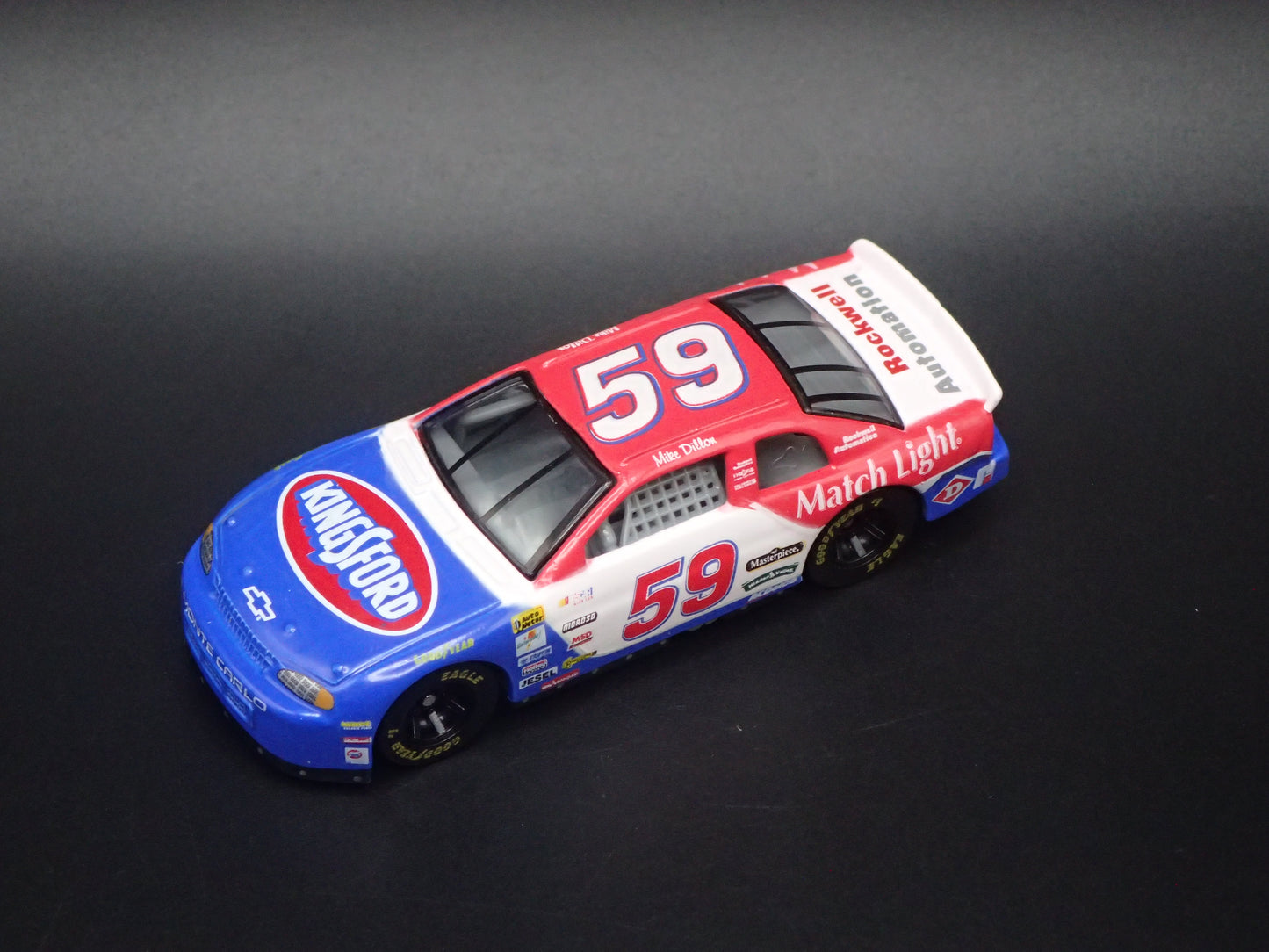 1999 CHEVY CHEVROLET MONTE CARLO 59 MIKE DILLION NASCAR 1:64 SCALE DIECAST MODEL CAR
