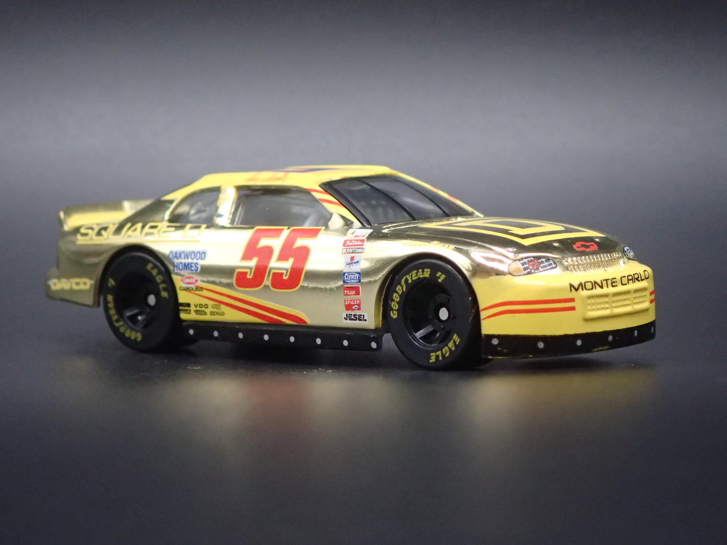 1999 CHEVY CHEVROLET MONTE CARLO 55 KENNY WALLACE NASCAR 1:64 SCALE DIECAST MODEL CAR