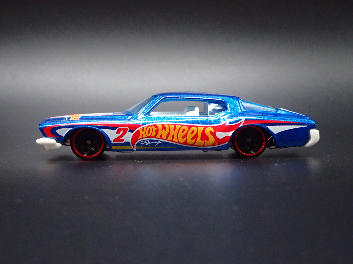 1971 71 BUICK RIVIERA BLUE RARE 1:64 SCALE COLLECTIBLE DIORAMA DIECAST MODEL CAR
