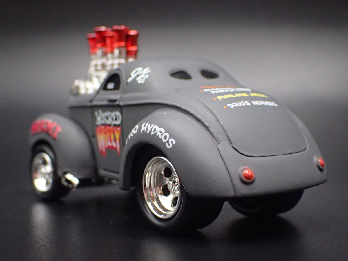 1941 41 WILLYS COUPE WICKED WILLY 1:64 SCALE DIORAMA DIECAST MODEL CAR