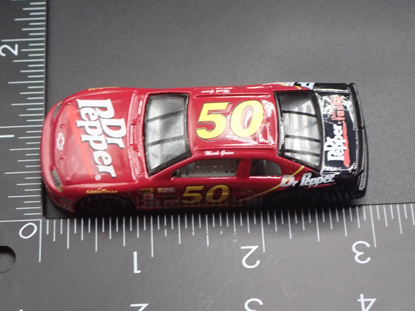 1999 CHEVY CHEVROLET MONTE CARLO 50 MIKE GREEN NASCAR 1:64 SCALE DIECAST MODEL CAR