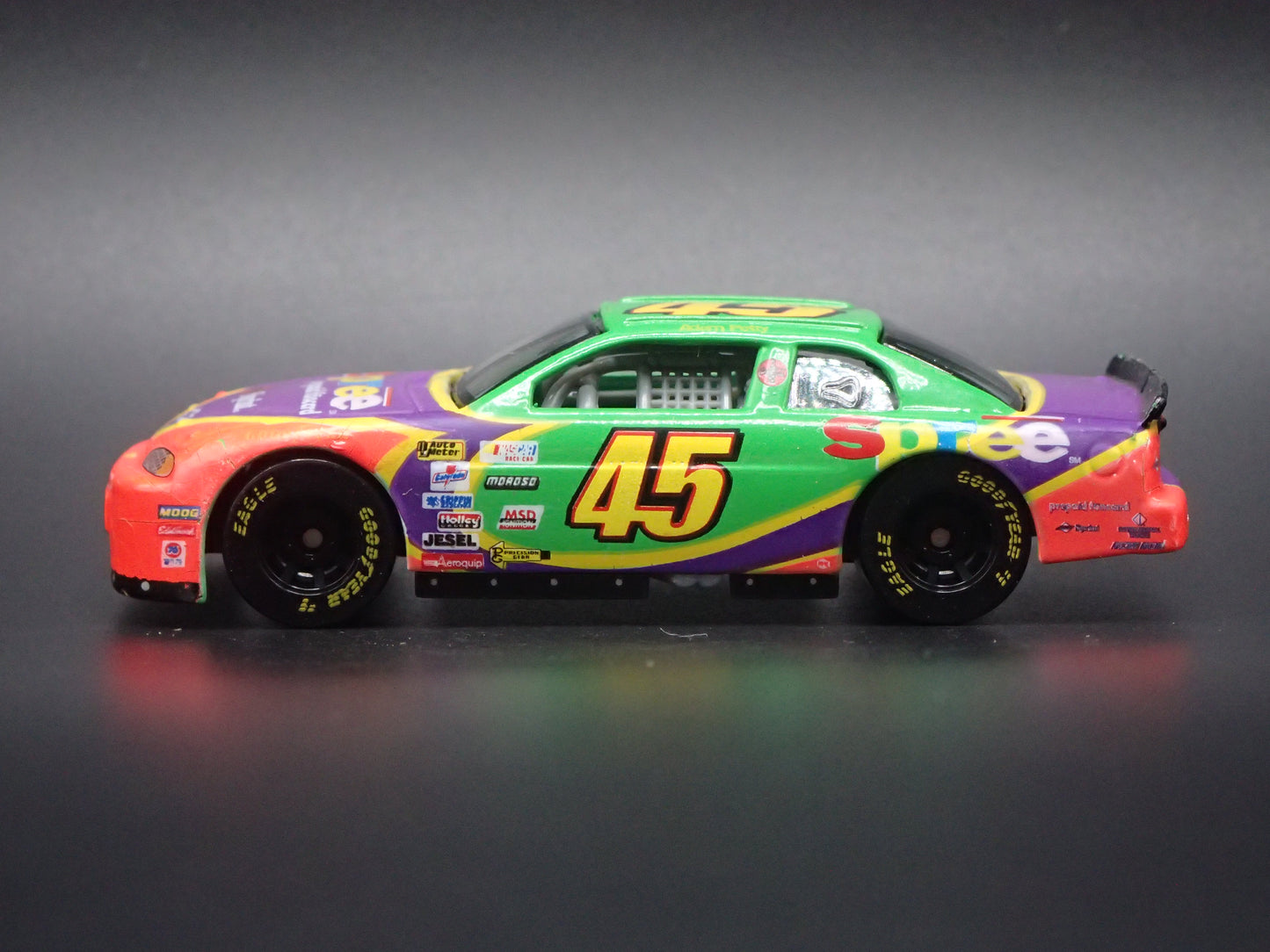 1999 CHEVY CHEVROLET MONTE CARLO 45 ADAM PETTY NASCAR 1:64 SCALE DIECAST MODEL CAR