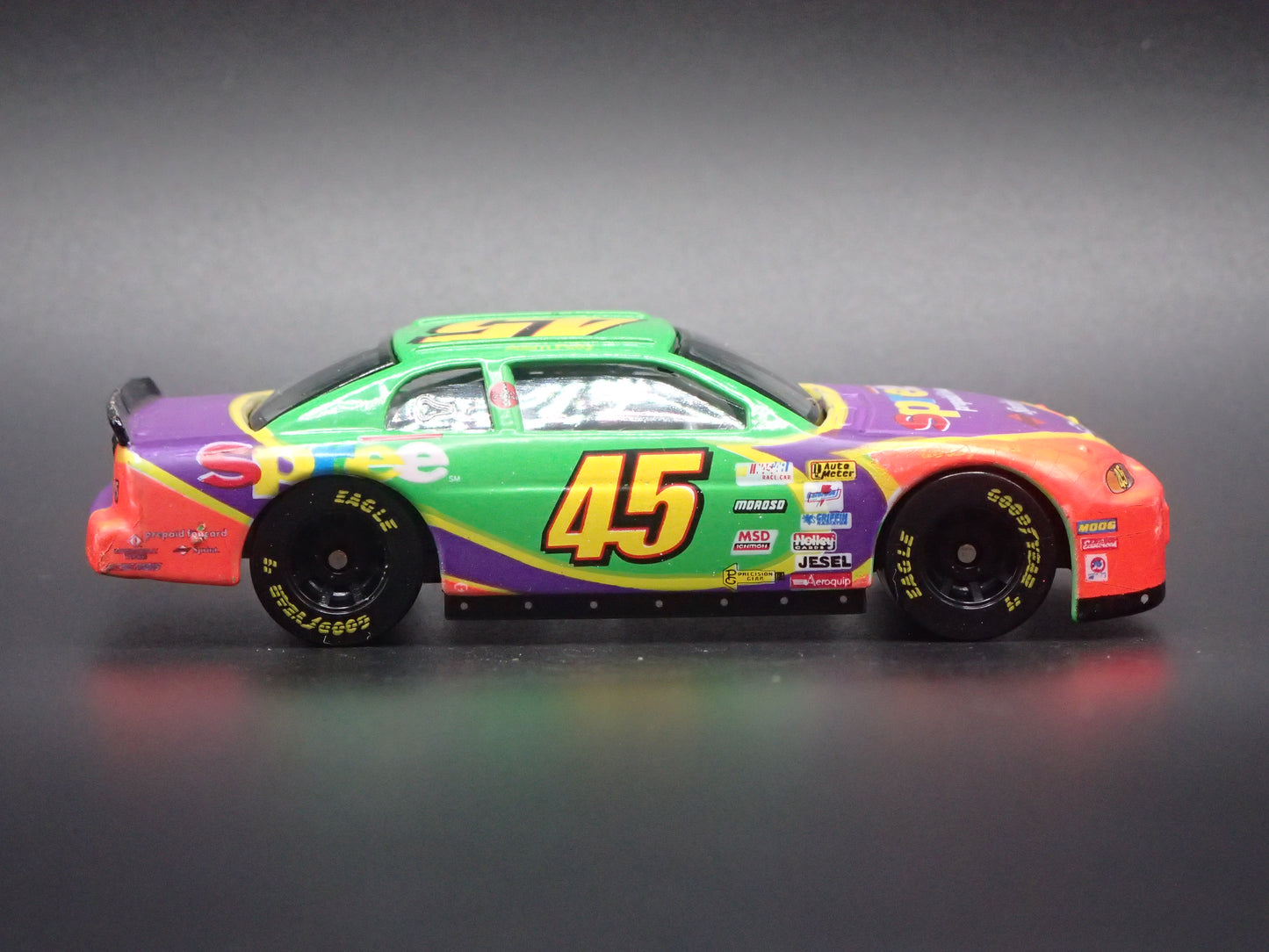 1999 CHEVY CHEVROLET MONTE CARLO 45 ADAM PETTY NASCAR 1:64 SCALE DIECAST MODEL CAR