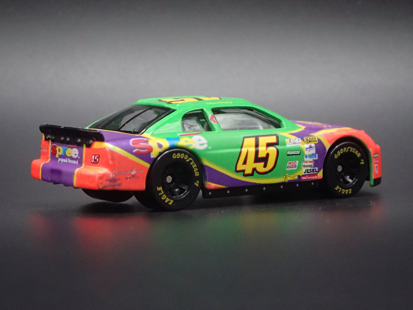 1999 CHEVY CHEVROLET MONTE CARLO 45 ADAM PETTY NASCAR 1:64 SCALE DIECAST MODEL CAR