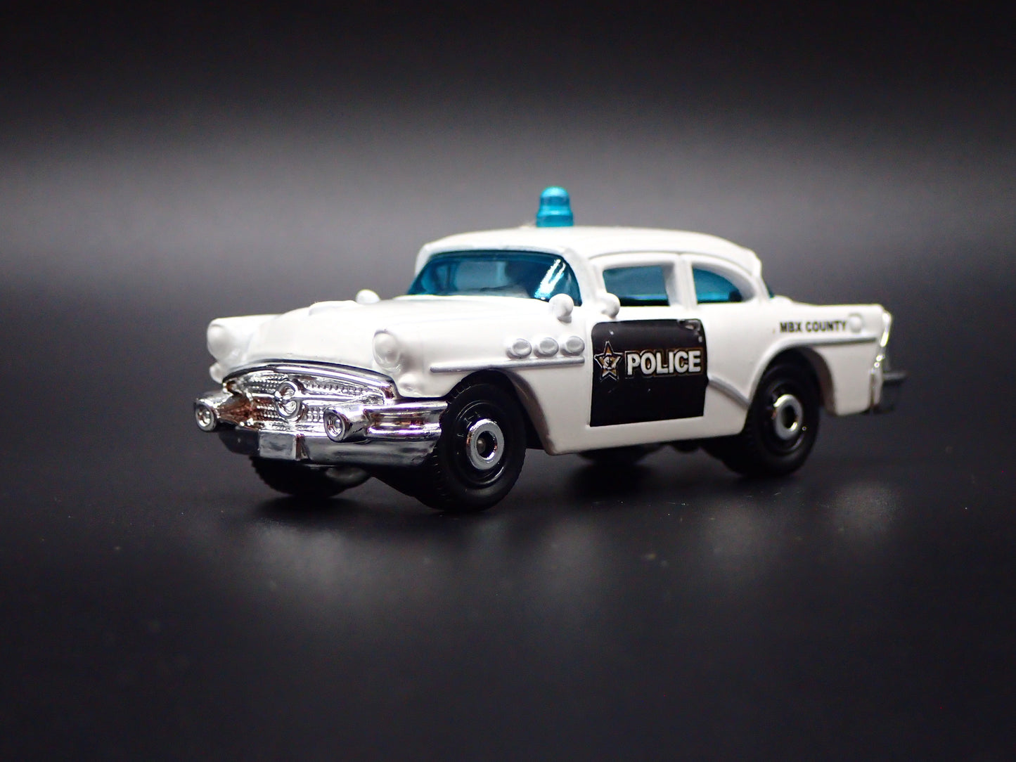 1956 56 BUICK CENTURY POLICE CAR RARE 1:72 SCALE COLLECTIBLE DIECAST MODEL CAR