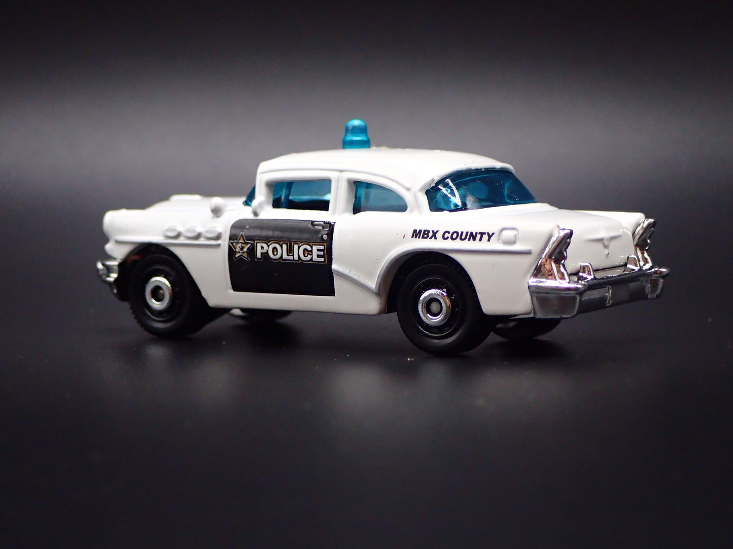 1956 56 BUICK CENTURY POLICE CAR RARE 1:72 SCALE COLLECTIBLE DIECAST MODEL CAR