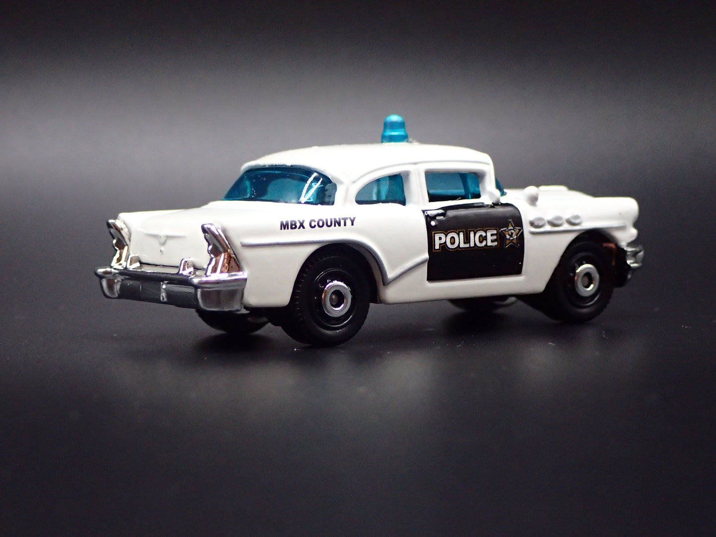 1956 56 BUICK CENTURY POLICE CAR RARE 1:72 SCALE COLLECTIBLE DIECAST MODEL CAR