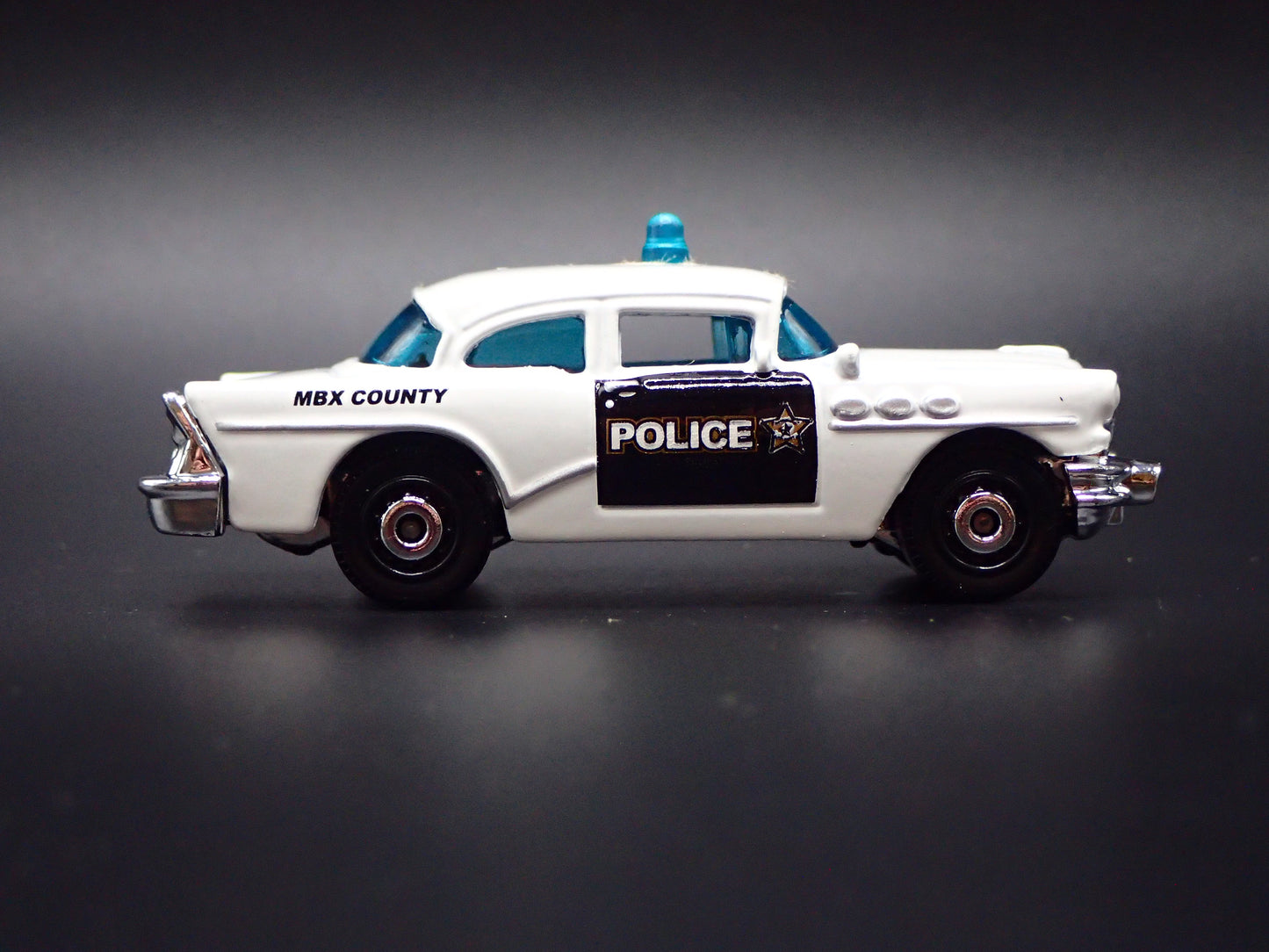 1956 56 BUICK CENTURY POLICE CAR RARE 1:72 SCALE COLLECTIBLE DIECAST MODEL CAR