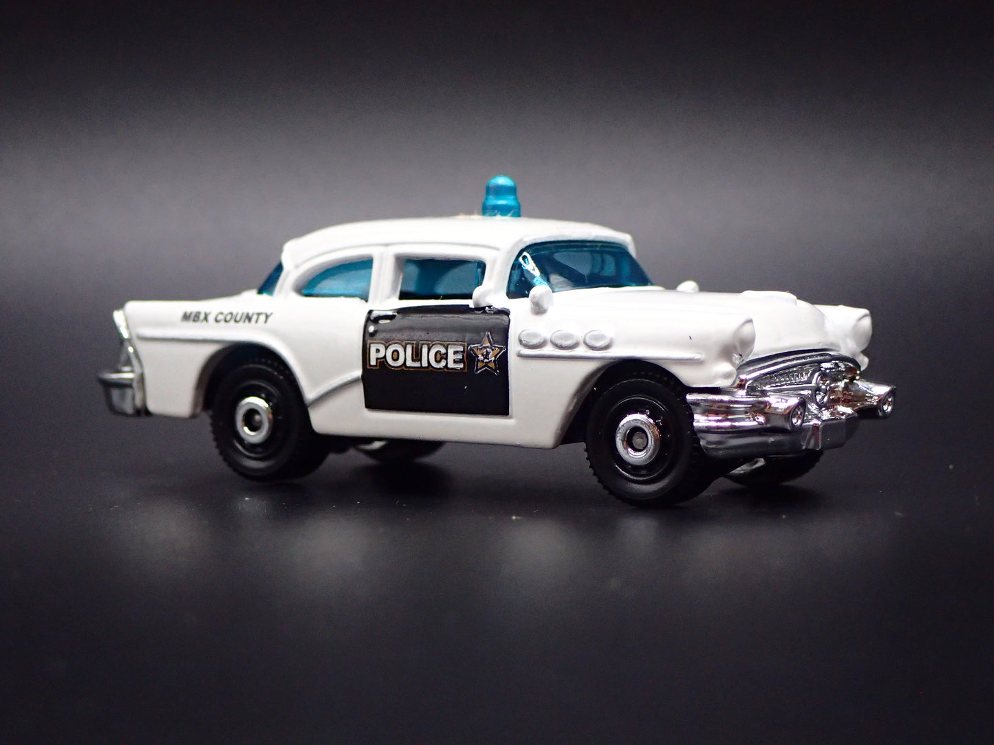 1956 56 BUICK CENTURY POLICE CAR RARE 1:72 SCALE COLLECTIBLE DIECAST MODEL CAR