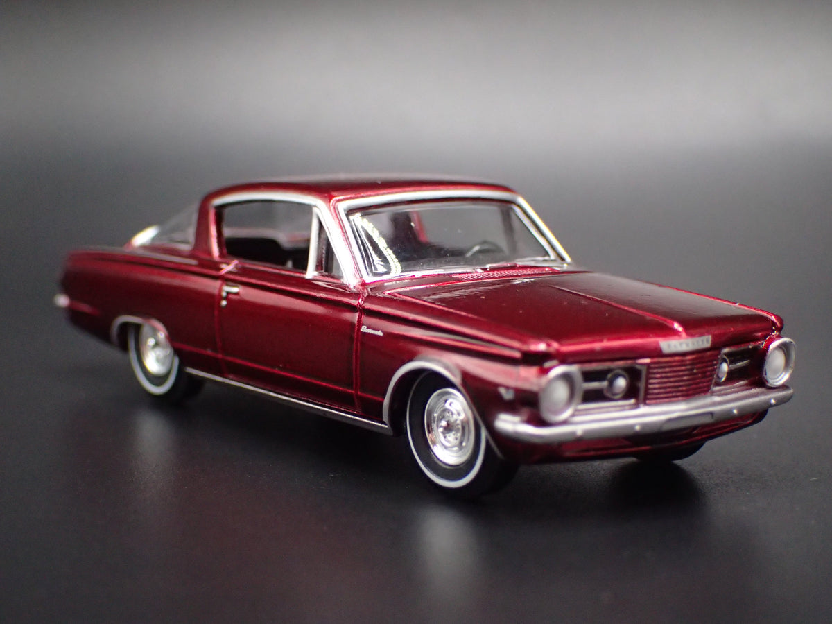 1964 64 PLYMOUTH BARRACUDA CHASE 1/64 SCALE COLLECTIBLE DIECAST MODEL CAR
