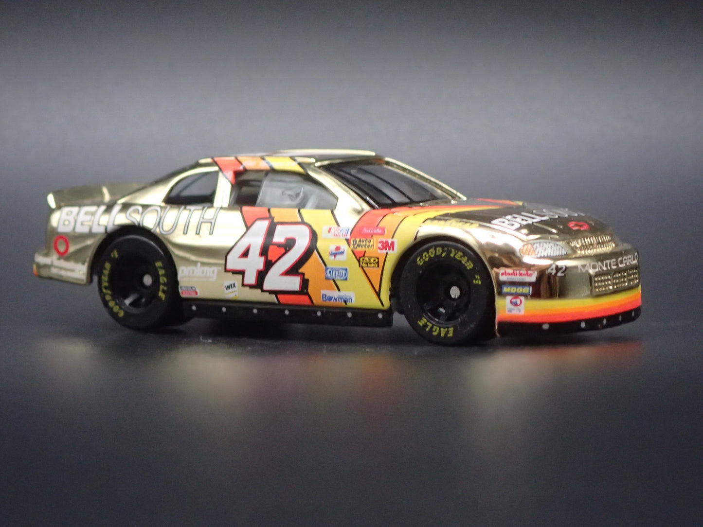 1999 CHEVY CHEVROLET MONTE CARLO 42 JOE NEMECHEK NASCAR 1:64 SCALE DIECAST MODEL CAR
