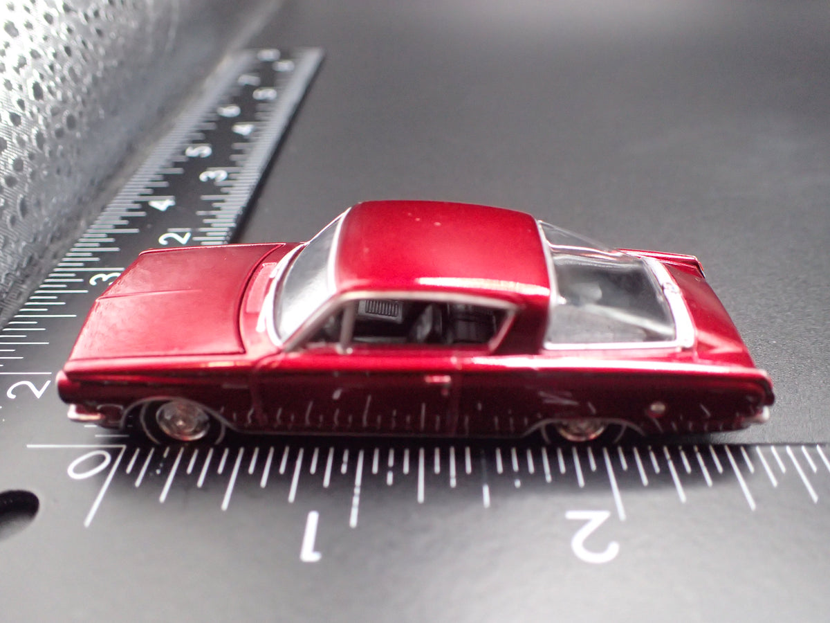 1964 64 PLYMOUTH BARRACUDA CHASE 1/64 SCALE COLLECTIBLE DIECAST MODEL CAR