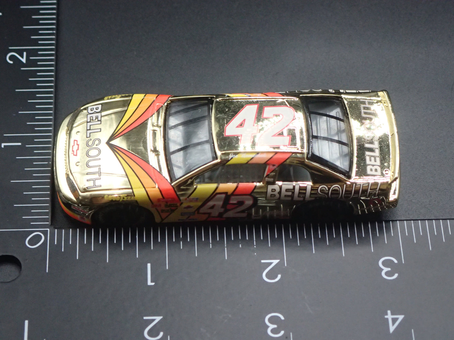 1999 CHEVY CHEVROLET MONTE CARLO 42 JOE NEMECHEK NASCAR 1:64 SCALE DIECAST MODEL CAR