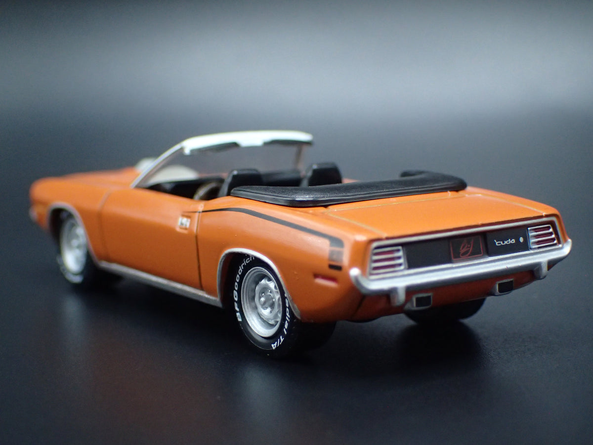1970 PLYMOUTH HEMI CUDA CONVERTIBLE 1/64 SCALE COLLECTIBLE DIECAST MODEL CAR