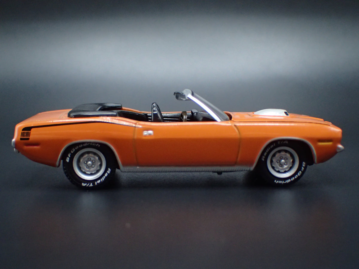 1970 PLYMOUTH HEMI CUDA CONVERTIBLE 1/64 SCALE COLLECTIBLE DIECAST MODEL CAR
