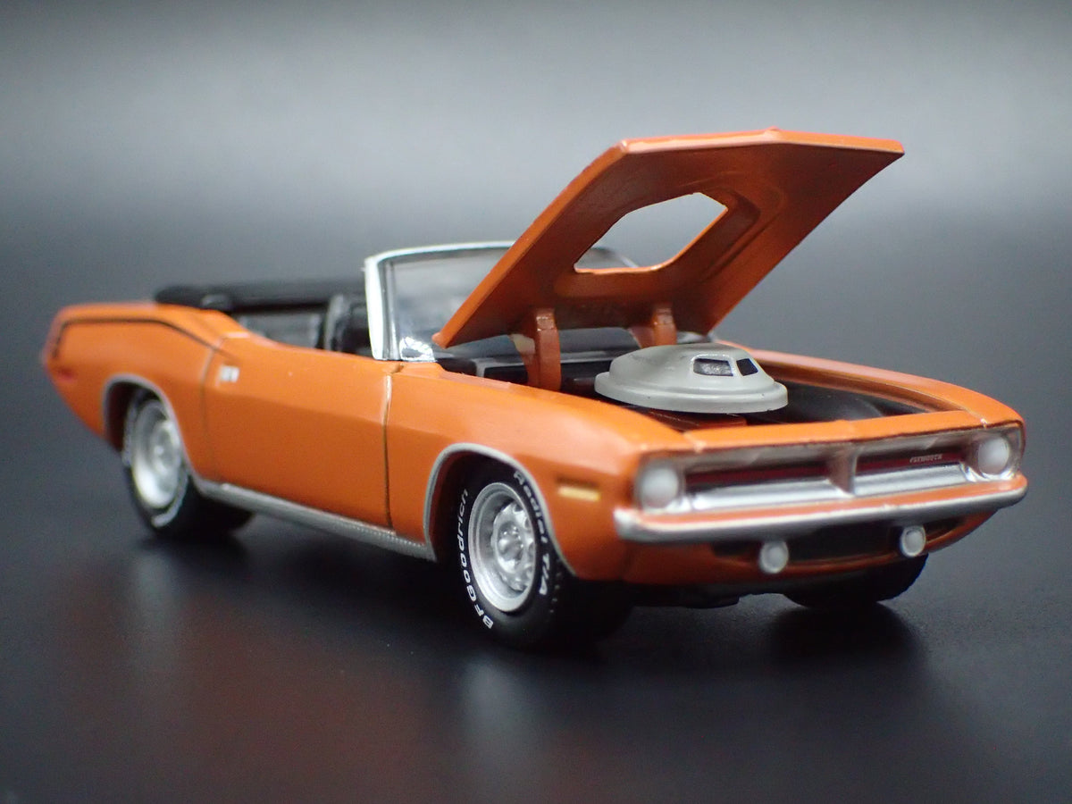 1970 PLYMOUTH HEMI CUDA CONVERTIBLE 1/64 SCALE COLLECTIBLE DIECAST MODEL CAR