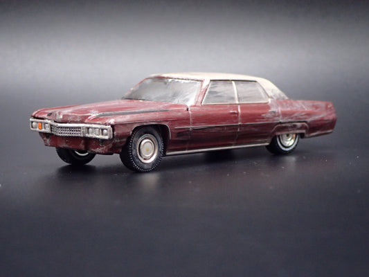 1973 73 CADILLAC CADDY SEDAN DEVILLE BARN FIND GM 1:64 SCALE DIECAST MODEL CAR