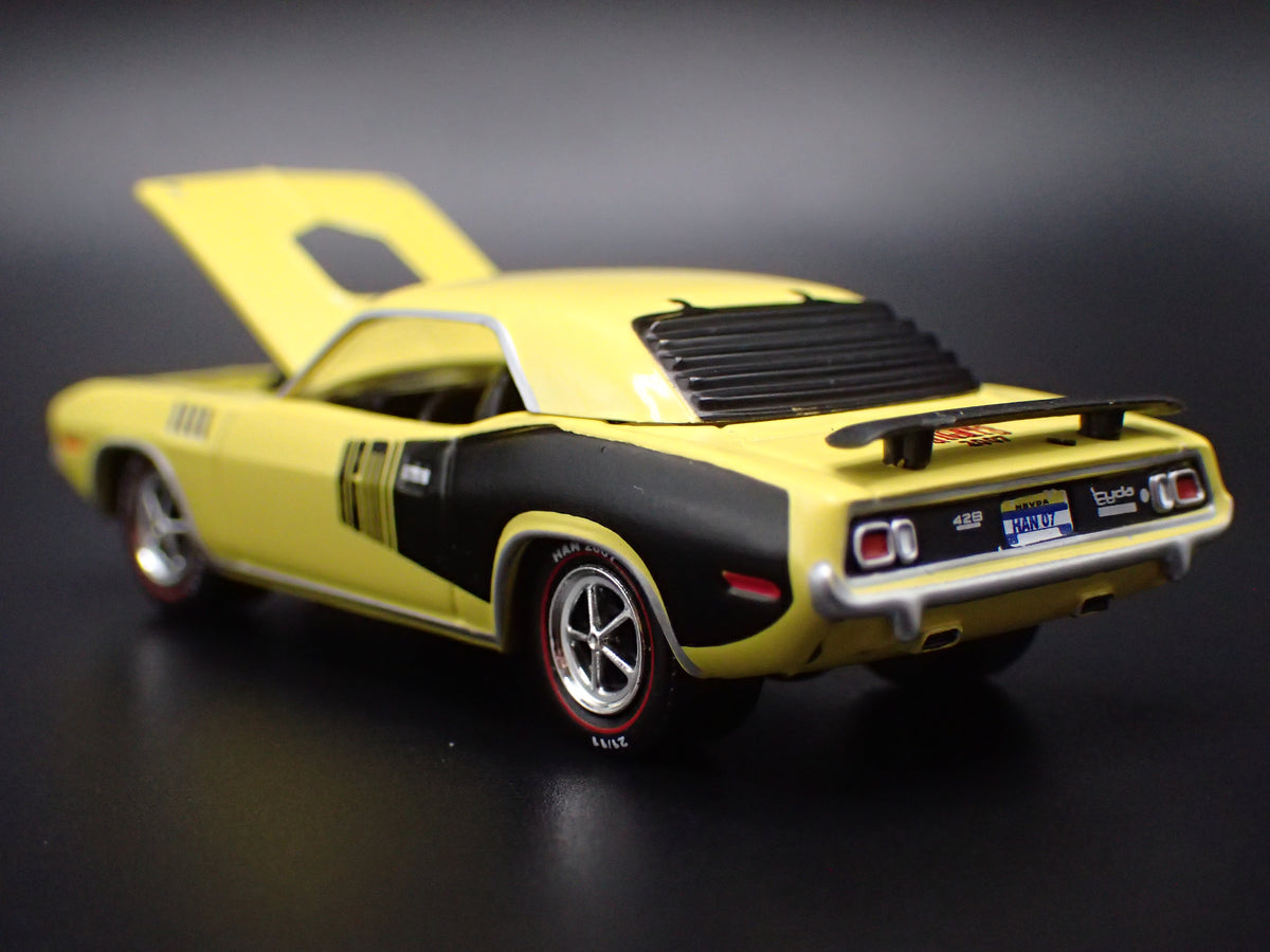 1971 71 PLYMOUTH HEMI CUDA HOT AUGUST NIGHTS 1:64 SCALE DIECAST MODEL CAR
