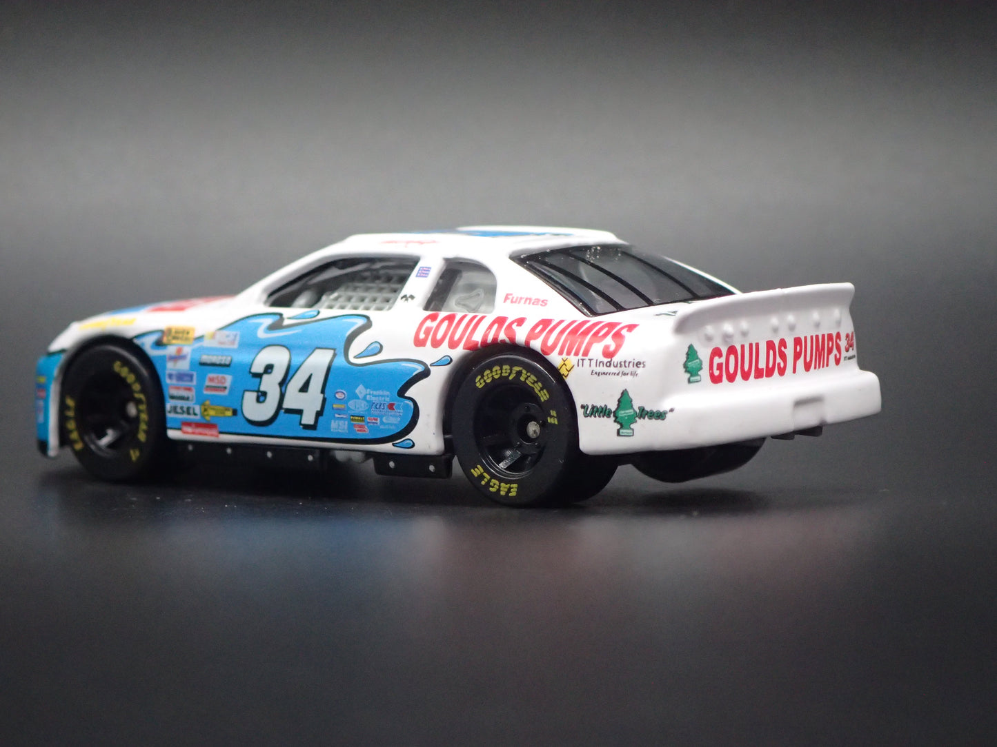 1999 CHEVY CHEVROLET MONTE CARLO 34 MIKE MCLAUGHLIN NASCAR 1:64 SCALE DIECAST MODEL CAR