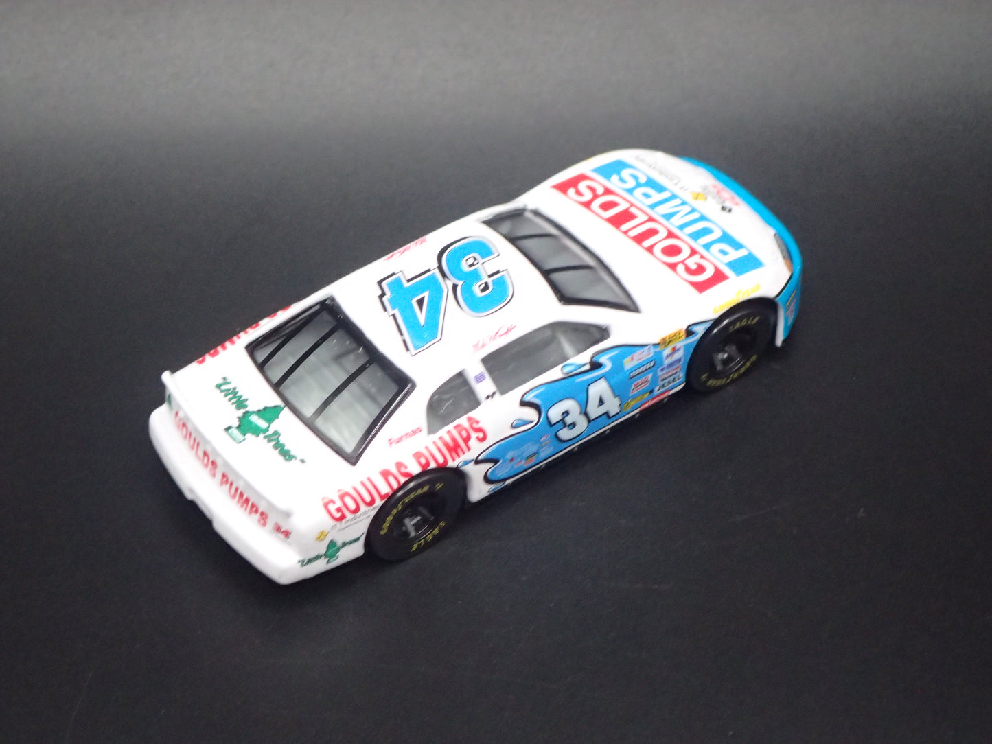 1999 CHEVY CHEVROLET MONTE CARLO 34 MIKE MCLAUGHLIN NASCAR 1:64 SCALE DIECAST MODEL CAR