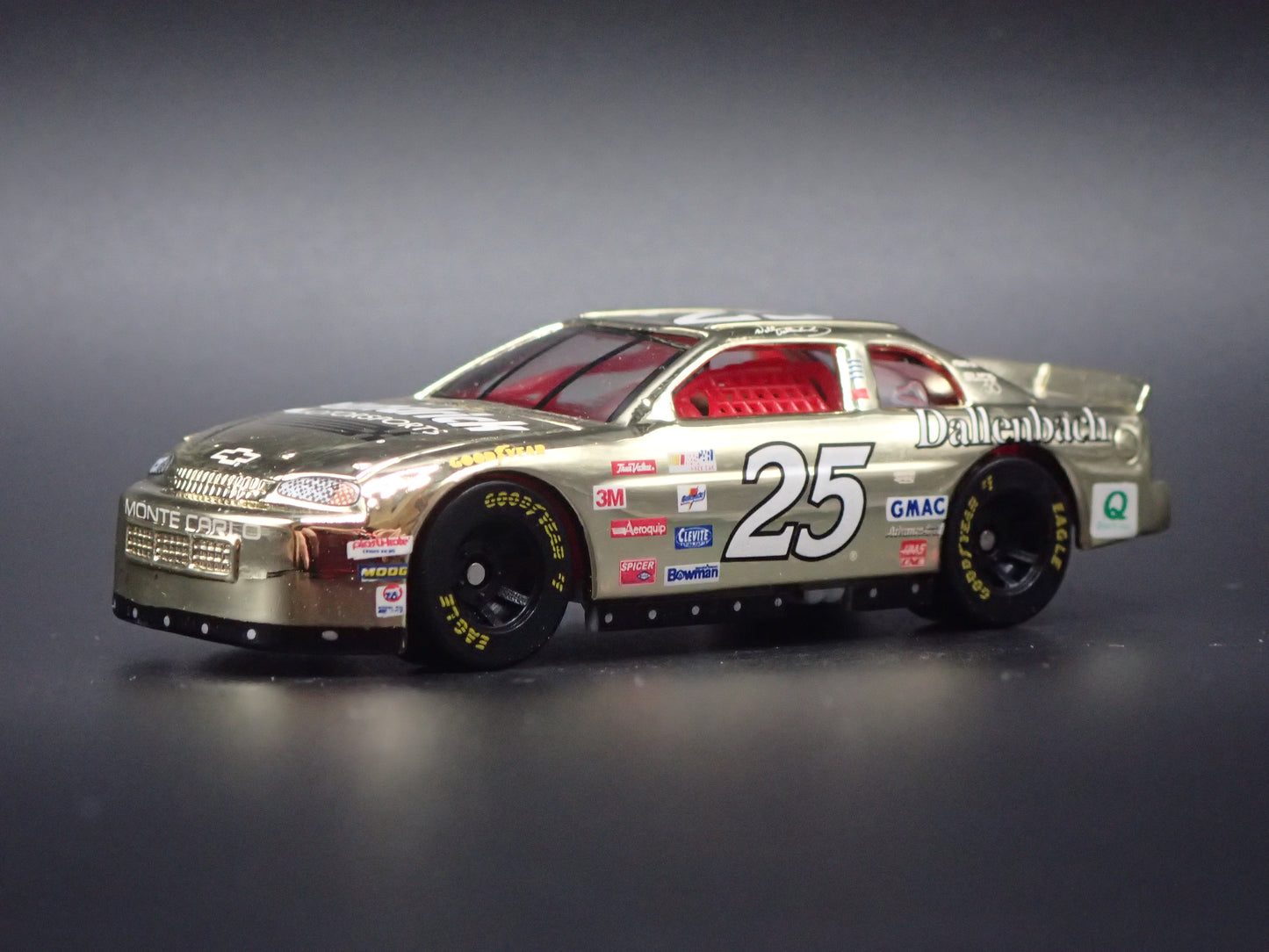 1999 CHEVY CHEVROLET MONTE CARLO 25 WALLY DALLENBACH JR NASCAR 1:64 SCALE DIECAST CAR