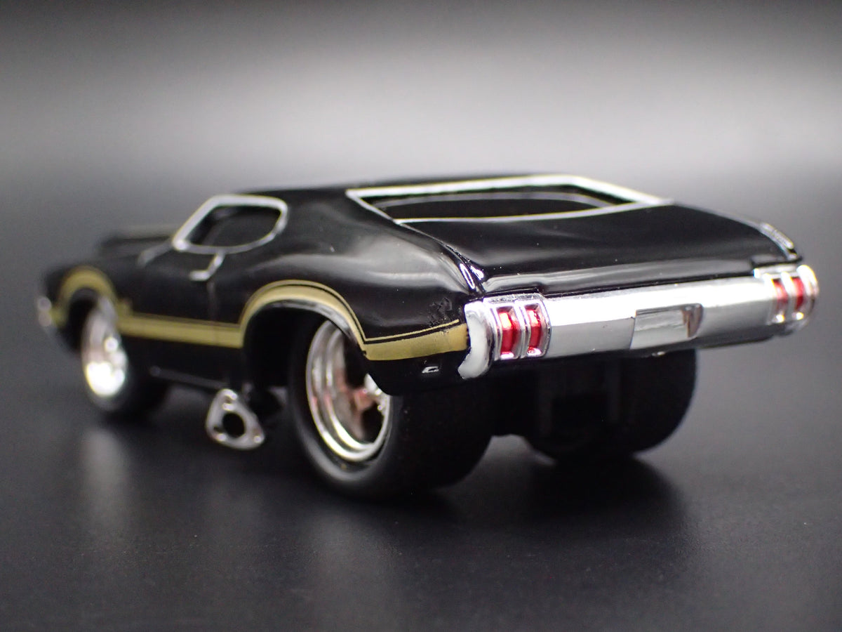 1970 70 OLDS OLDSMOBILE 442 BLACK 1/64 SCALE COLLECTIBLE DIECAST MODEL CAR