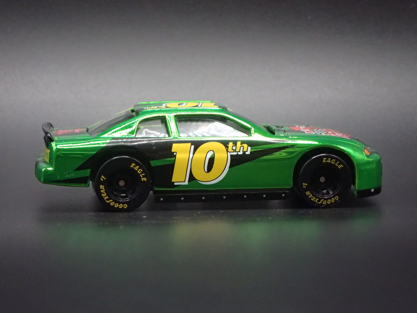 1999 CHEVY CHEVROLET MONTE CARLO 10TH ANV CHROME NASCAR 1:64 SCALE DIECAST CAR