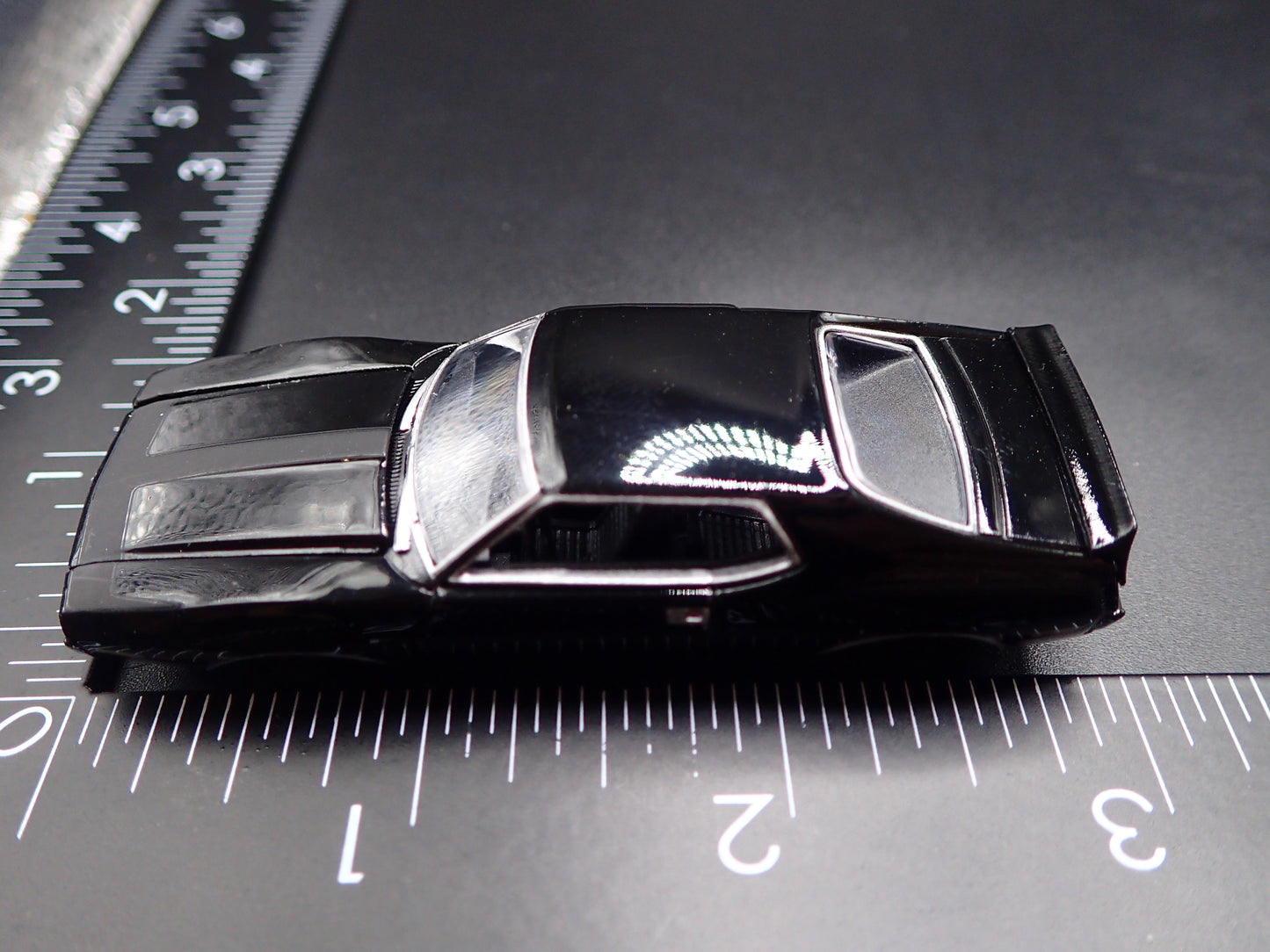 1972 72 AMC JAVELIN AMX BLACK 1:64 SCALE DIECAST MODEL CAR
