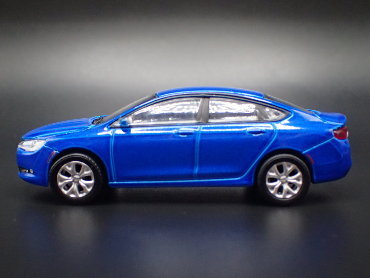 2011-2017 CHRYSLER 200S BLUE 1:64 SCALE COLLECTIBLE DIORAMA DIECAST MODEL CAR